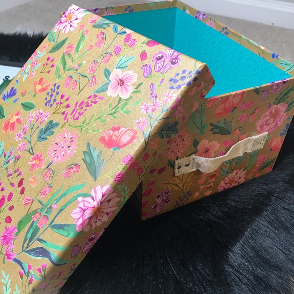Floral Box w/ Lid 🌸
